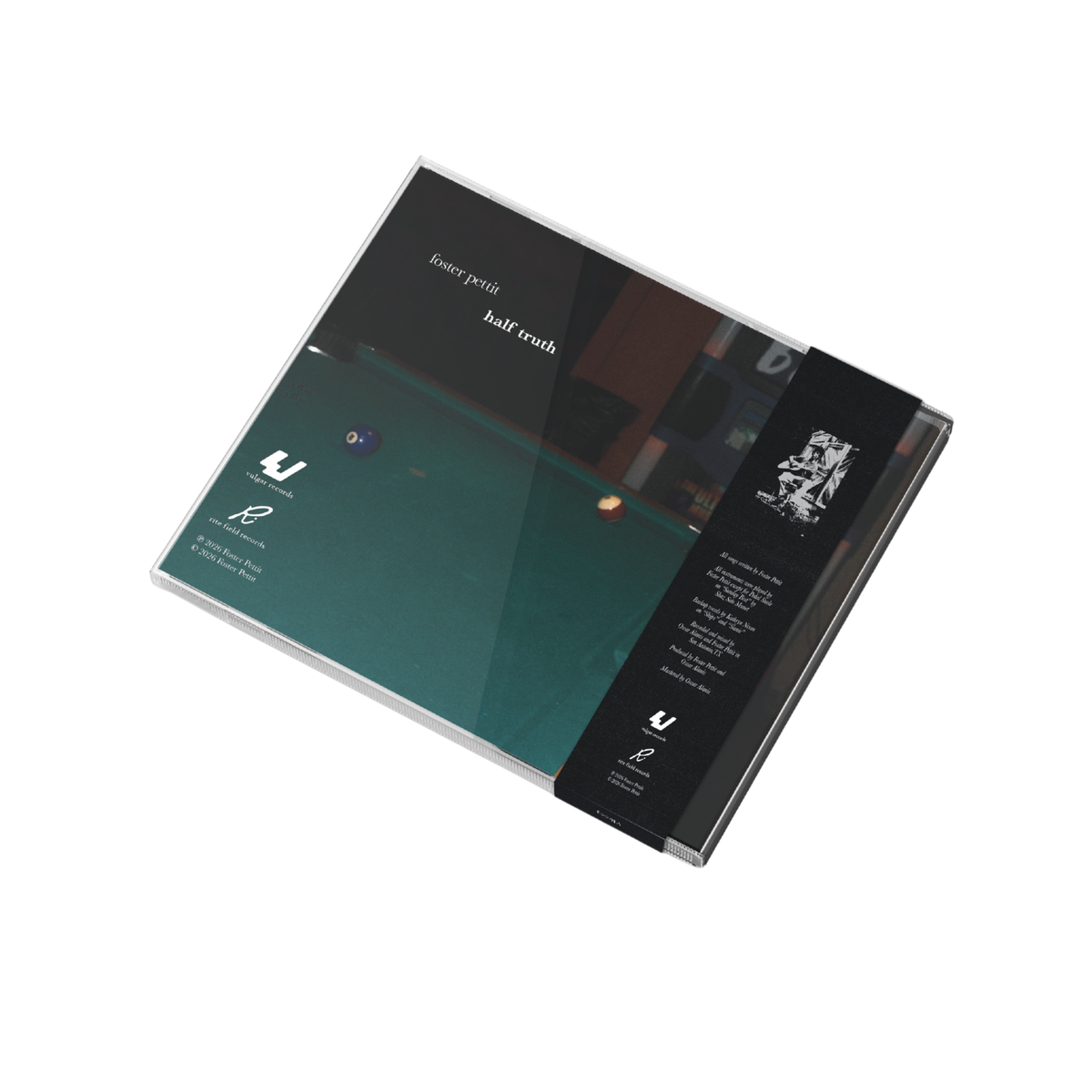 Foster Pettit - Half Truth CD (Pre-order)