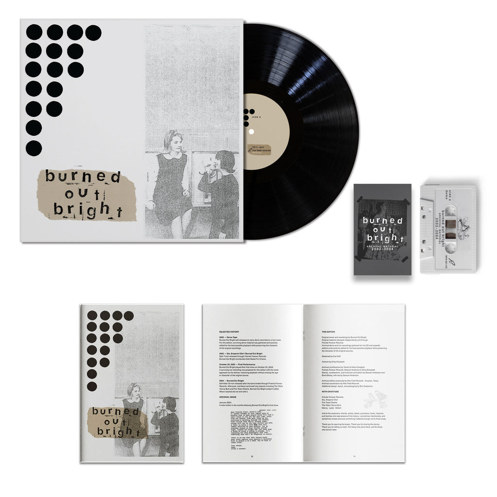 Burned Out Bright - The Stars Have Burned Out LP/CD/Cassette (Pre-order)