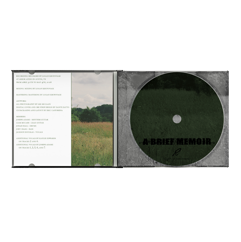 A Brief Memoir - A Brief Memoir CD (Pre-order)