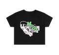 my point of you - West Coast Tour Crop Tee